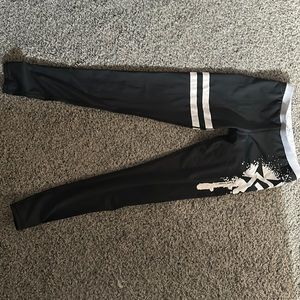 Adult Small Rebel athletic leggings